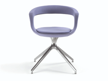 FRENCHKISS - Swivel felt chair by ENRICO PELLIZZONI - view 3